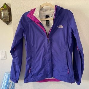 The North Face Women's Rain Jacket Shell Purple